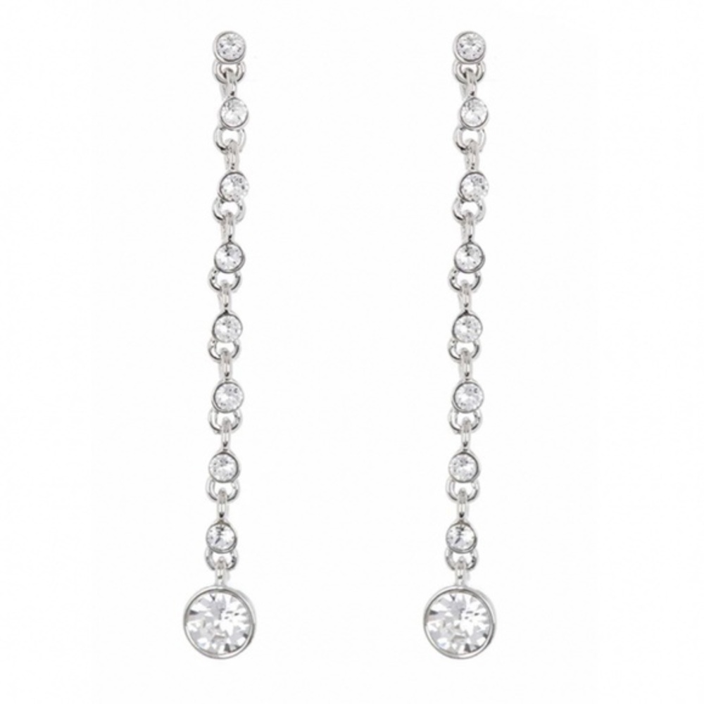 Givenchy Stone Linear Dangle Earrings